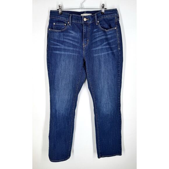 Levi's Denim - Levi's 505 Straight leg Women's size 10 Medium Wash Blue Denim jeans 30x30.5